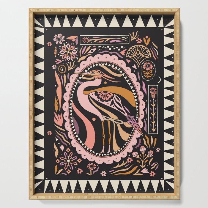 Heron Serving Tray Gallery Image 1