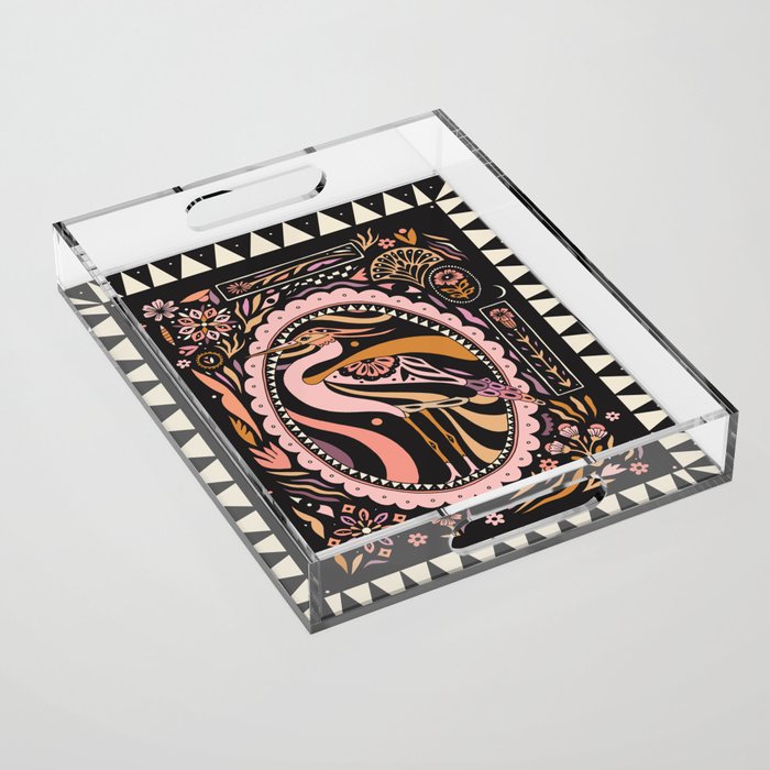 Heron Acrylic Tray Gallery Image 1