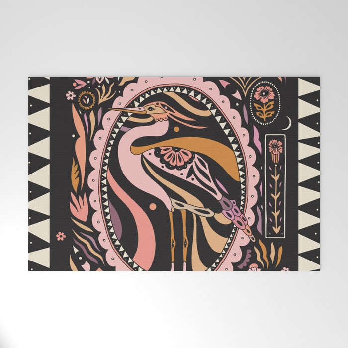 Heron Welcome Mat Gallery Image 1