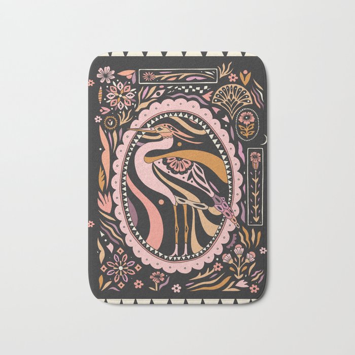 Heron Bath Mat Gallery Image 1