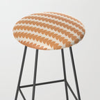 Maude Pattern XXIII Pantone Peach Fuzz Stool Gallery Image 2