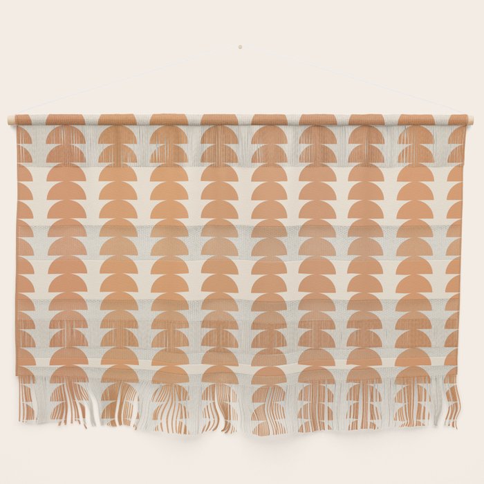 Maude Pattern XXIII Pantone Peach Fuzz Wall Hanging Gallery Image 1