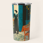 Cozy Morning on the Terrace Travel Mug Gallery Image 1