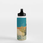Cozy Morning on the Terrace Water Bottle Gallery Image 3