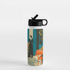 Cozy Morning on the Terrace Water Bottle Gallery Image 1