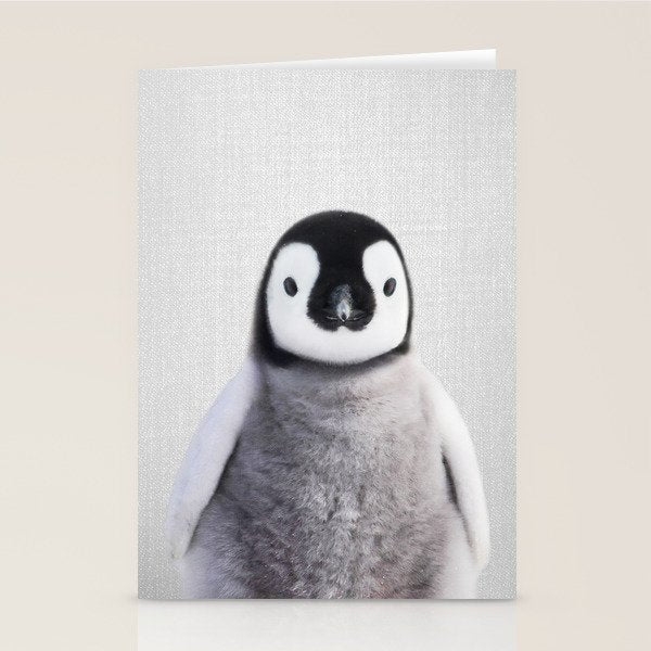 Baby Penguin - Colorful Stationery Card Gallery Image 2