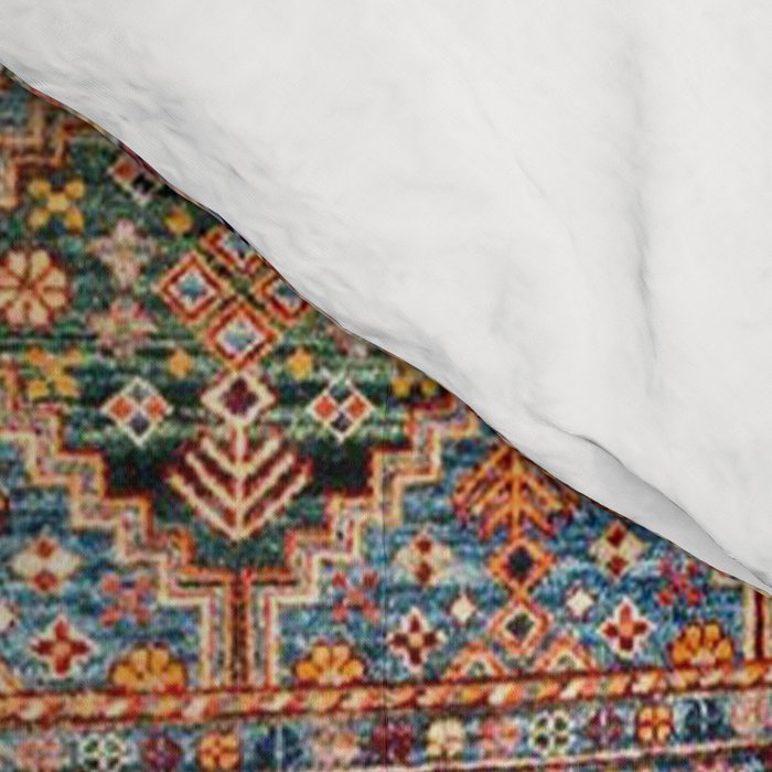 Traditional Vintage Moroccan Carpet Comforter Gallery Image 4