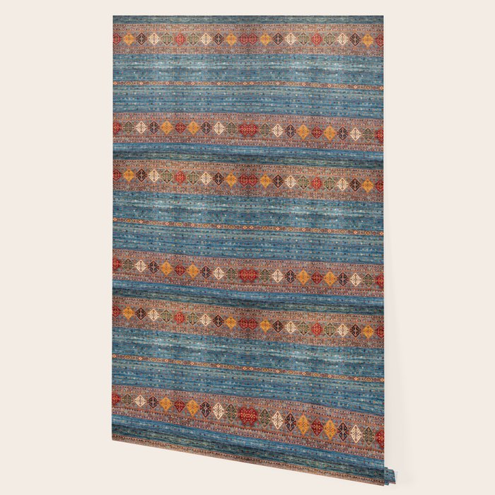 Traditional Vintage Moroccan Carpet Wallpaper Gallery Image 2