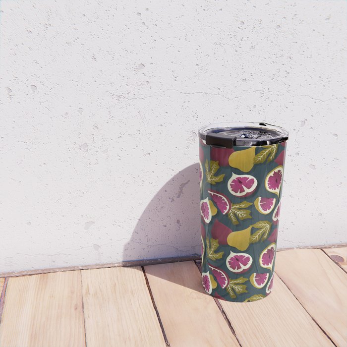 Fig Collection â Teal Travel Mug Gallery Image 4