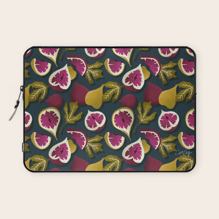 Fig Collection â Teal Laptop Sleeve Gallery Image 1