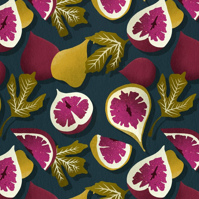 Fig Collection â Teal Coffee Mug Gallery Image 2