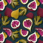 Fig Collection â Teal Coffee Mug Gallery Image 2