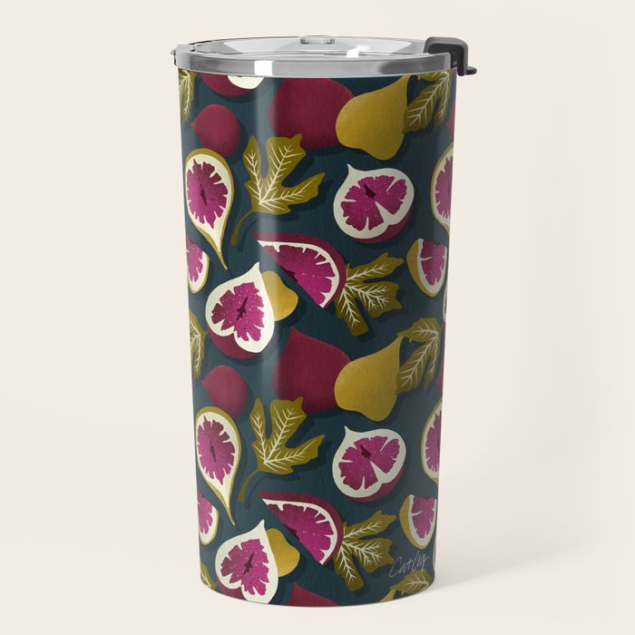Fig Collection â Teal Travel Mug Gallery Image 2