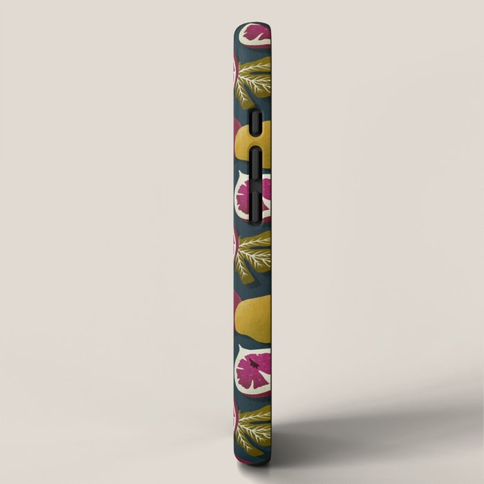 Fig Collection â Teal iPhone Case Gallery Image 2