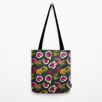 Fig Collection â Teal Tote Bag Gallery Image 2