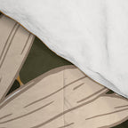 Woman With Flowers 2 Comforter Gallery Image 4