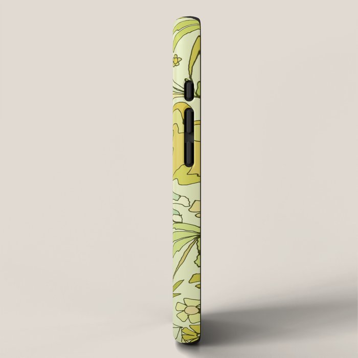 born to wander // retro surf art by surfy birdy iPhone Case Gallery Image 2