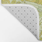 born to wander // retro surf art by surfy birdy Bath Mat Gallery Image 2