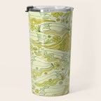 born to wander // retro surf art by surfy birdy Travel Mug Gallery Image 3