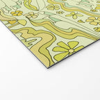 born to wander // retro surf art by surfy birdy Welcome Mat Gallery Image 2