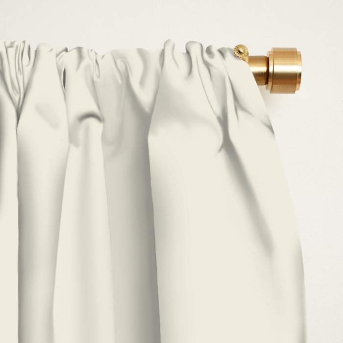 Mid century modern gold sun and black rainbow Window Curtain Gallery Image 2