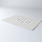 I Have to Be Successful Because I Like Expensive Things monochrome typography home wall decor Rug Gallery Image 3