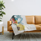 Ghost and mirage Throw Blanket Gallery Image 1