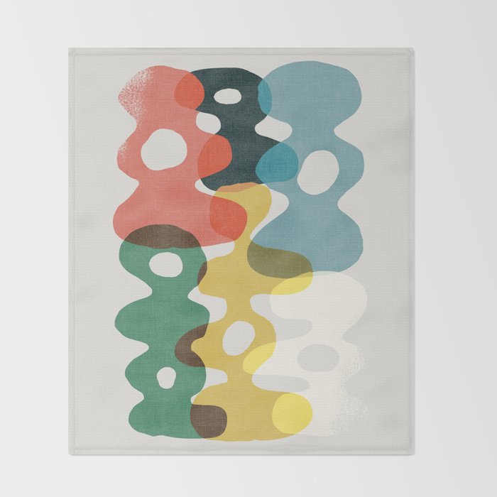 Ghost and mirage Throw Blanket Gallery Image 2