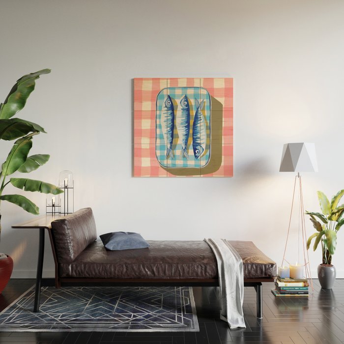 Sardine Picnic Wood Wall Art Gallery Image 2