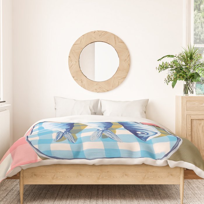 Sardine Picnic Duvet Cover Gallery Image 3