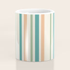 Classic Stripes XXVI - Natural Boho Coffee Mug Gallery Image 4