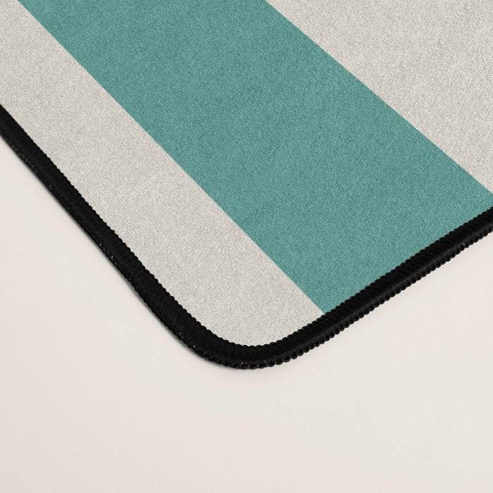 Classic Stripes XXVI - Natural Boho Desk Mat Gallery Image 4