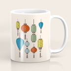 Charming Chinese Lanterns Coffee Mug Gallery Image 1