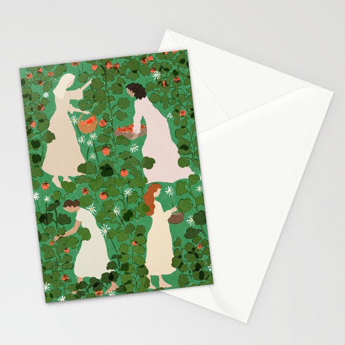Tomato Girl Summer Part 2 Stationery Card Gallery Image 2