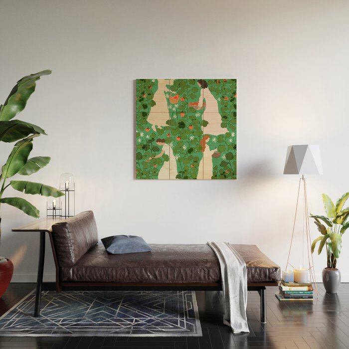 Tomato Girl Summer Part 2 Wood Wall Art Gallery Image 2