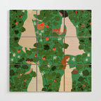 Tomato Girl Summer Part 2 Wood Wall Art Gallery Image 1
