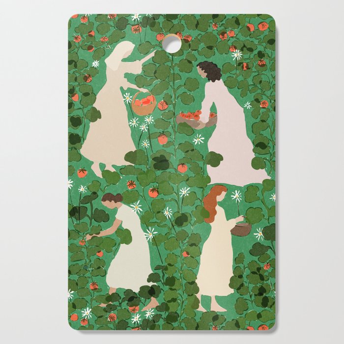 Tomato Girl Summer Part 2 Cutting Board Gallery Image 1