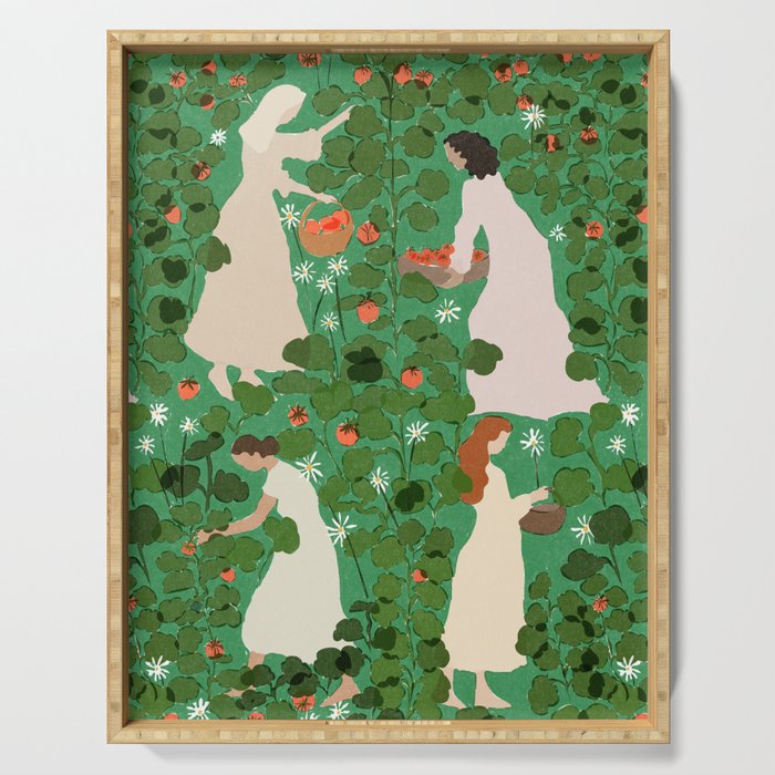 Tomato Girl Summer Part 2 Serving Tray Gallery Image 1