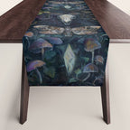 Death Moth Goat Skull Table Runner Gallery Image 1