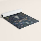 Death Moth Goat Skull Yoga Mat Gallery Image 2