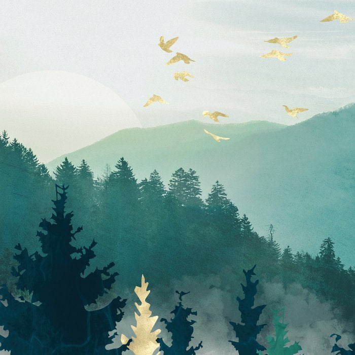 Blue Forest Mist Coffee Mug Gallery Image 2