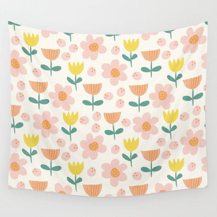 Gabriellaâs Garden Wall Tapestry Gallery Image 4