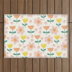 Gabriellaâs Garden Outdoor Rug Gallery Image 1