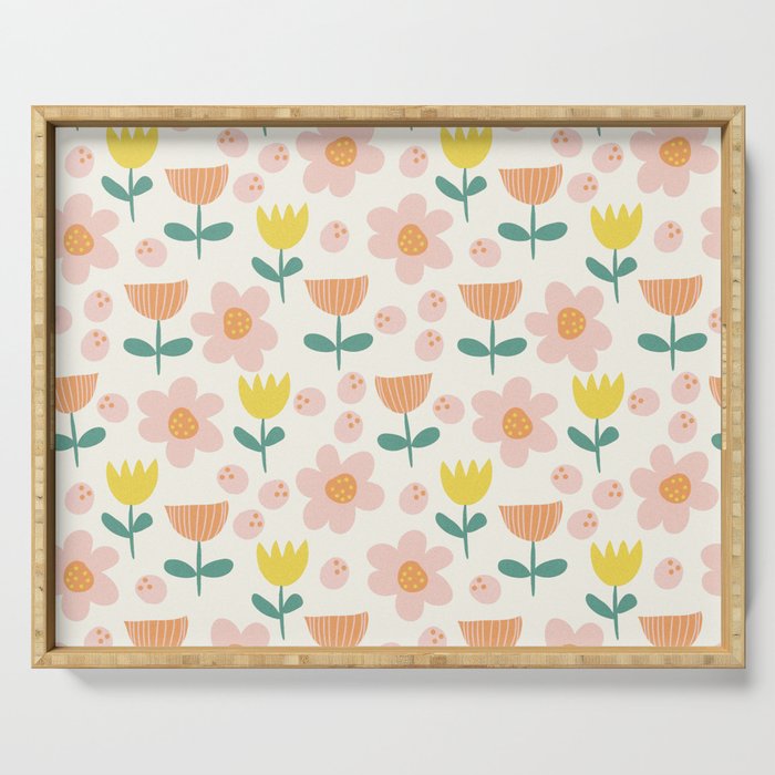 Gabriellaâs Garden Serving Tray Gallery Image 1