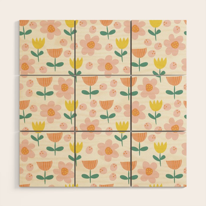 Gabriellaâs Garden Wood Wall Art Gallery Image 1
