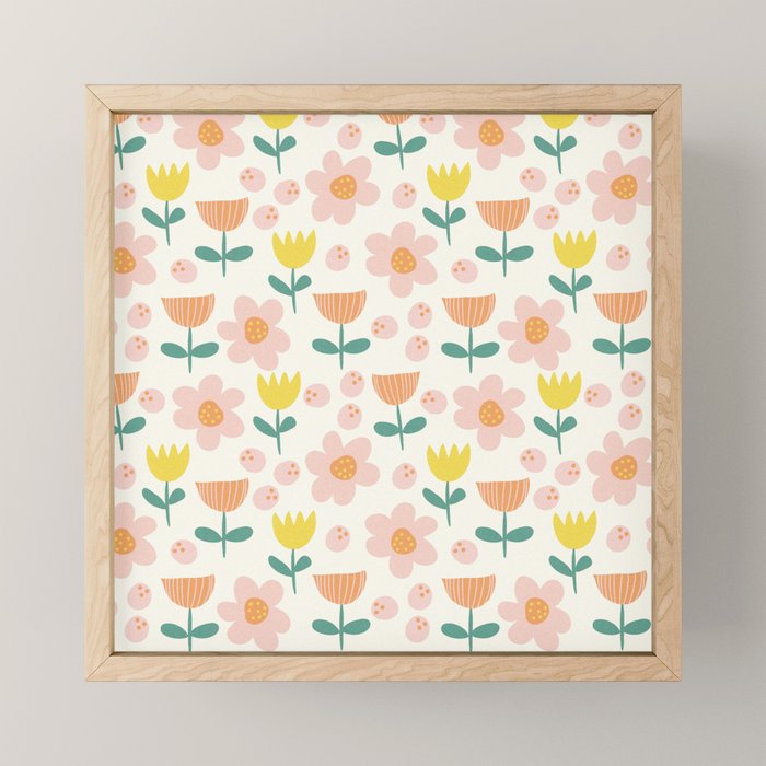 Gabriellaâs Garden Mini Art Print Gallery Image 1