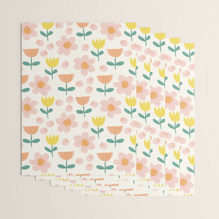 Gabriellaâs Garden Wrapping Paper Gallery Image 3