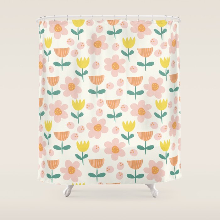 Gabriellaâs Garden Shower Curtain Gallery Image 1