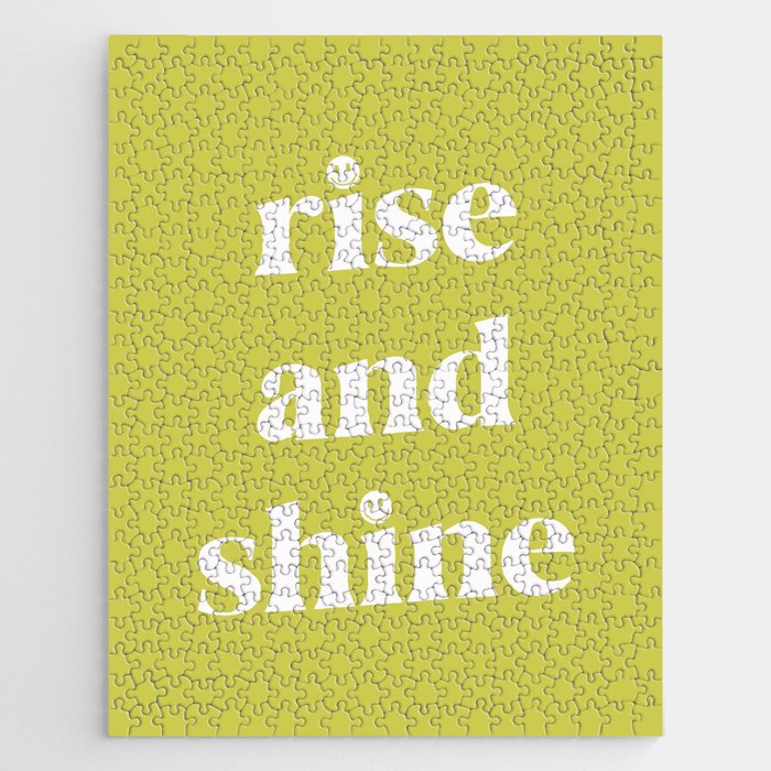 Rise And Shine Lime Jigsaw Puzzle Gallery Image 1