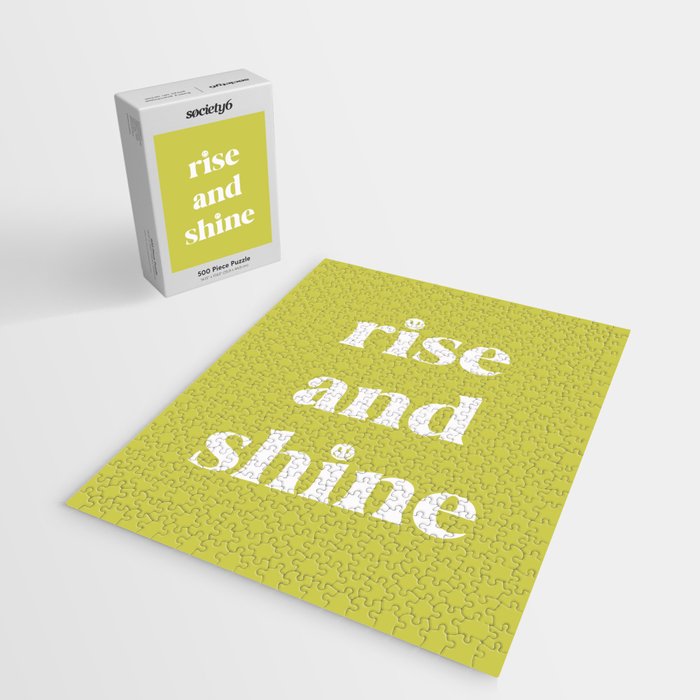 Rise And Shine Lime Jigsaw Puzzle Gallery Image 2